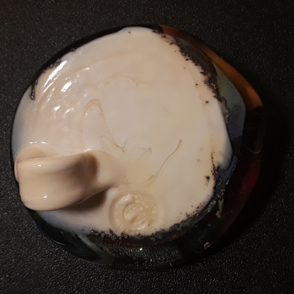 Genuine Glass of Venice Picasso Face Murano Glass Pendant - Handmade - Picture 3 of 4